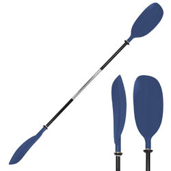 Oceansouth Asymmetric Kayak Paddle Fixed Shaft - 2170mm Black
