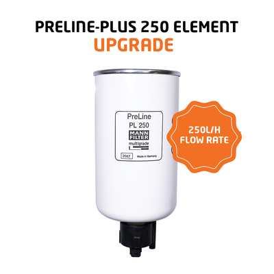PreLine-Plus Pre-Filter Kit For Toyota Hilux N70 1KD-FTV 2004 - 2015