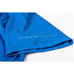 Nomad Design Polo Shirt Stacked - Marine Blue - XL