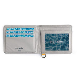 PACSAFE RFIDsafe Bifold Wallet S25 - Coastal Blue