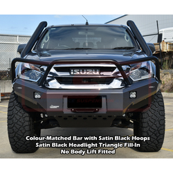 PSR Ambush Bar Isuzu D-MAX 2 (Strut Front) 2017-2020 Ambush Triple Hoop Bullbar