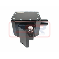 Performance Suspension Racing Nissan Navara NP300 4" Stainless Snorkel and Airbox (Satin Finish) with Black Cap