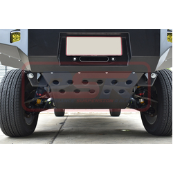 PSR Ambush Bar Nissan Navara NP300 Ambush Customer Painted Triple Hoop Bar, Pre-Runner infill (1" lift), Standard Silver Fairlead