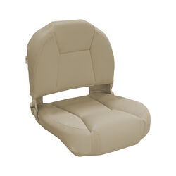 Oceansouth Skipper Deluxe Folding Seat - White
