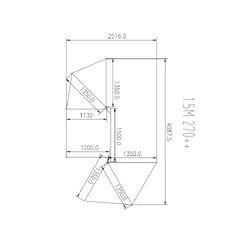 Rugged 4x4 Platinum 1.5m 270 Semi-auto Opening Awning ( Fabric UVE95+%) - Passenger Side