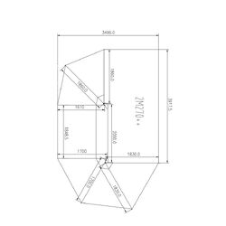 Rugged 4x4 2m 270 Semi-auto Opening Awning (Fabric UVE95+%) - Driver Side