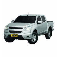 Tuff Terrain Canvas Grey Seat Covers to Suit Holden Colorado RG LX LT Dual Cab 09/13-08/14 FRONT