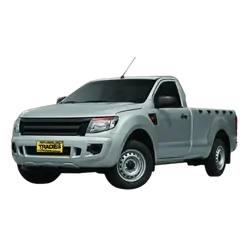 Tuff Terrain Canvas Grey Seat Covers to Suit Ford Ranger PX XL Single Cab Bucket