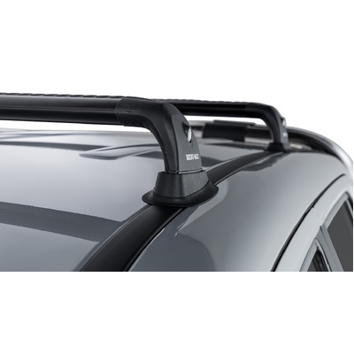 Rhino Rack Vortex Rvp Black 2 Bar Roof Rack For Volkswagen Amarok 2H 4Dr Ute Dual Cab 02/11 On