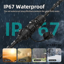 STARBEAM Starlink Enterprise SPX Plug to RJ45 Ethernet Adapter Cable