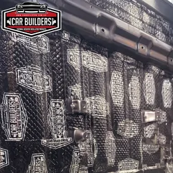 Car Builders Stage 1 Sound Deadener Plain Black