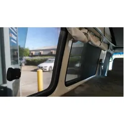 Second Row Port Window Shades to suit Toyota LandCruiser Troop Carrier (75/78 Series; 1984-Present)