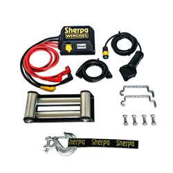 Sherpa Steed Winch 12V 17,000lb, 45m cable