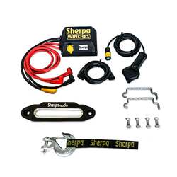 Sherpa Steed Winch 12V 17,000lb, 45m rope
