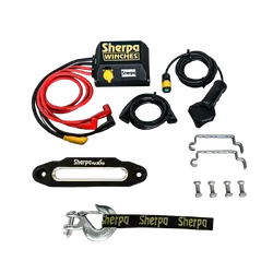 Sherpa Stallion Winch 12V 25,000Lb, 30m rope