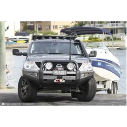 Msa (Black, Heated, Electric, Radio, Gps) To Suit Tm101 - Volkswagen Amarok Towing Mirrors 2009-03/2023