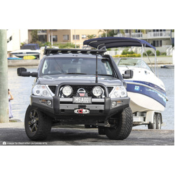 MSA Towing Mirrors (Black, Electric, Indicators, Powerfold) To Suit LandCruiser 300 Series 07/2021 - Current