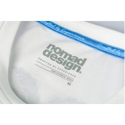 Nomad Design T-Shirt Marlin Sunset - White - L