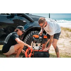 Tuff Terrain V4 High Output Air Compressor with Digital Gauge