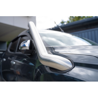 Seamless Stainless Snorkel For Mazda BT50 2012/2021 (will not suit 2021 facelift) - Polished Steel