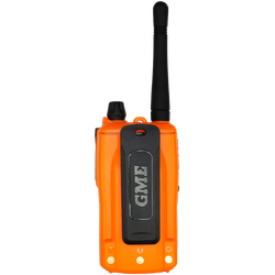 5/1 Watt Ip67 Uhf Cb Handheld Radio - Blaze Orange Car Kit