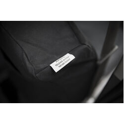 Rubbertree Black Canvas Seat Covers For Toyota Landcruiser Prado (J150 5 Seat Auto) 2012-2014 Full Set, 5 Seats