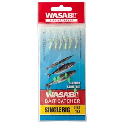 Wasabi Sabiki Bait Rig #4 (10 Pack)