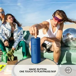 Ultimate Ears MEGABOOM 3 Blue Lagoon Waterproof TWS Bluetooth Speaker