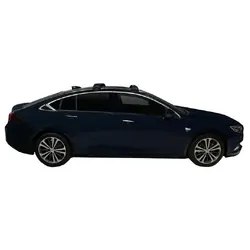 Yakima FlushBar 105cm Silver Pair (S7Y) To Suit Holden Commodore 5dr Hatch 03/2018-/2020