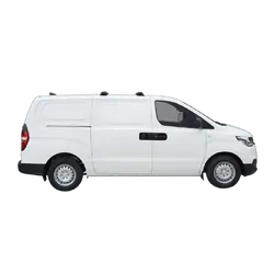 Yakima ThruBar 135cm Silver Pair (S17Y) To Suit Hyundai iMax 5dr MPV /2017-/2021