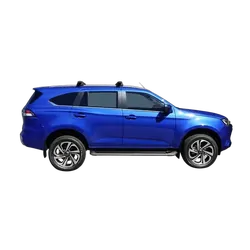 Yakima ThruBar 135cm Silver Pair (S17Y) To Suit Isuzu MU-X 5dr SUV 08/2021-/On