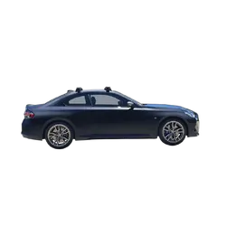 Yakima ThruBar 120cm Silver Pair (S16Y) To Suit BMW 2 Series 2dr Coupe 12/2021-/On