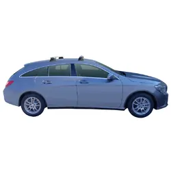 Yakima ThruBar 120cm Silver Pair (S16Y) To Suit Mercedes-Benz CLA Shooting Brake /2015-/On