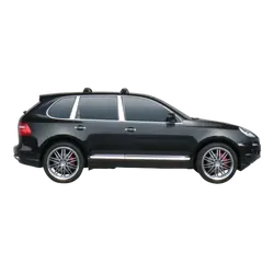 Yakima ThruBar 120cm Silver Pair (S16Y) To Suit Porsche Cayenne 5dr SUV /2002-/2010