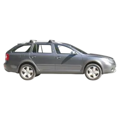 Yakima ThruBar 120cm Silver Pair (S16Y) To Suit Skoda Octavia Scout /2007-/2013
