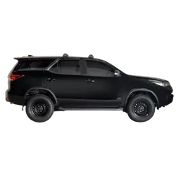 Yakima FlushBar 100cm Silver Pair (S6Y) To Suit Toyota Fortuner GX /2015-/On