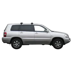 Yakima ThruBar 120cm Silver Pair (S16Y) To Suit Toyota Kluger 5dr SUV 10/2003-/2007