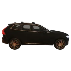 Yakima FlushBar 100cm Silver Pair (S6Y) To Suit Volvo XC60 5dr SUV 10/2017-/On