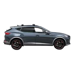 Yakima ThruBar 120cm Silver Pair (S16Y) To Suit Cupra Formentor VZx 10/2022-/On