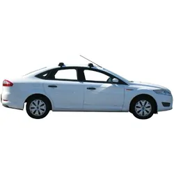 Yakima ThruBar 135cm Silver Pair (S17Y) To Suit Ford Mondeo 4dr Sedan 10/2007-/2012