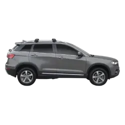 Yakima ThruBar 120cm Silver Pair (S16Y) To Suit Haval H6 5dr SUV /2016-/On