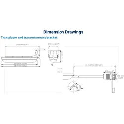 Lowrance ActiveImaging 2-IN-1 Transducer w/ 7.6m (25ft) cable