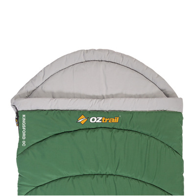 OZtrail Kingsford Hooded Sleeping Bag 0°c