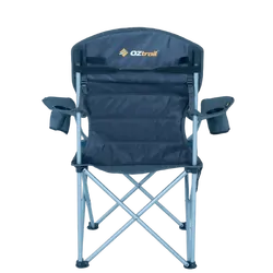Oztrail Deluxe Arm Chair - Blue