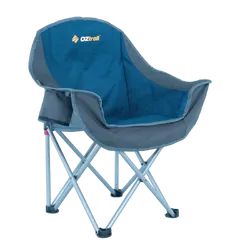 Oztrail Moon Chair Junior With Arms - Blue