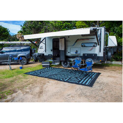 Companion Recycled Ground mat 5m x 2.4m Black & Grey