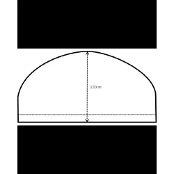 Black Wolf Cicada 2 - Orange / Gargoyle