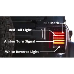 Model 279J - 12/24V Led Tail Light Kit (For Jeep)