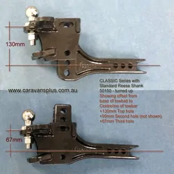 Hayman Reese Classics HD 30" Spring Bars. 800lb 78003F