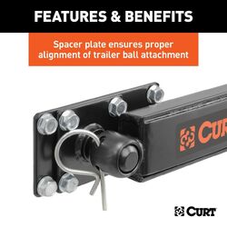 Curt Sway Control Kit with Bolt-on Chassis Adaptor. 17260-85